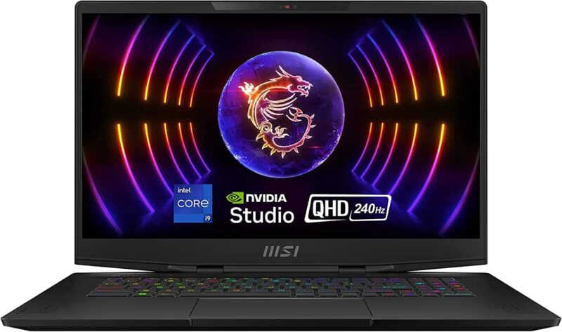 MSI Stealth 17 Studio - Best laptops for students