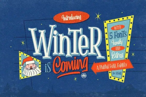 Winter Is Coming Font Family