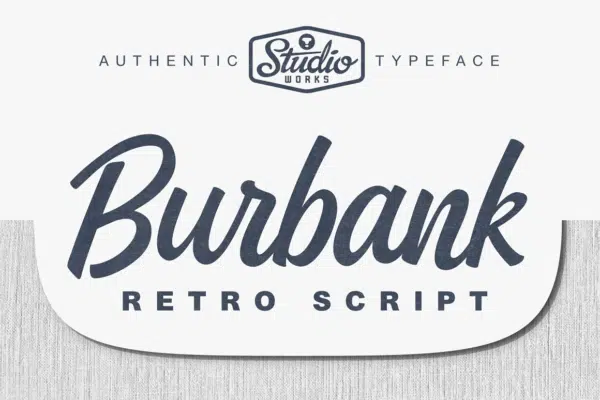 Burbank Retro Script!