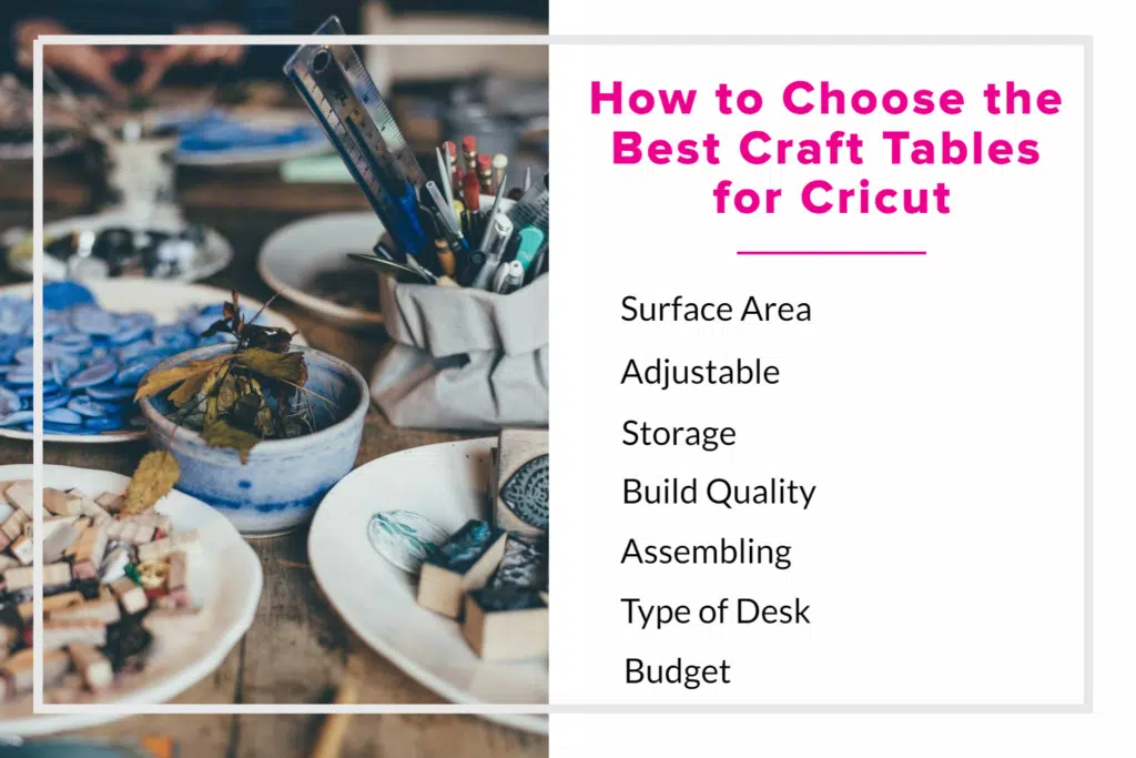 How to Choose the Best Craft Tables for Cricut