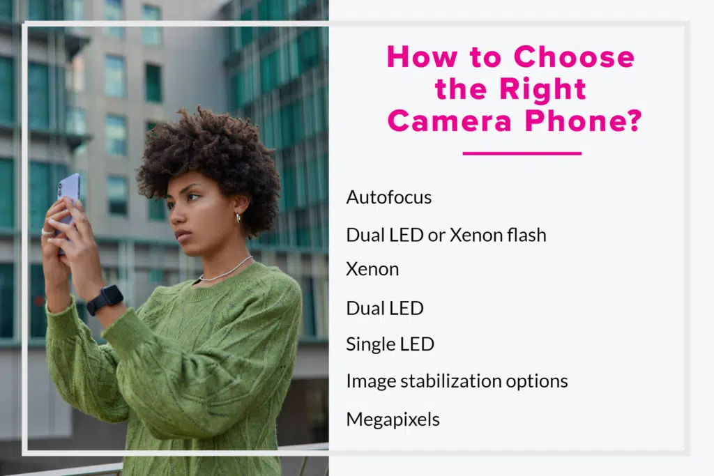 How to choose the right camera phone