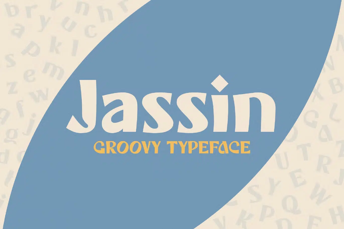 Jassin - Groovy Typeface
