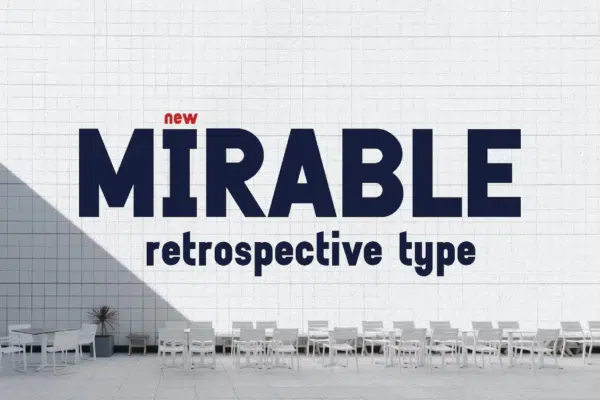 Mirable - Retrospective 1980s Type