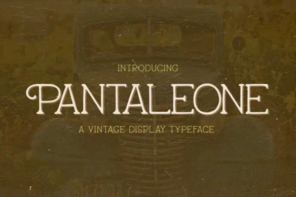 Pantaleone Vintage Typeface