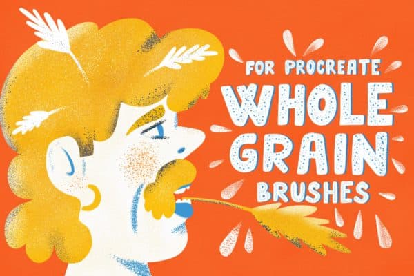 Whole Grain Brushes for Procreate