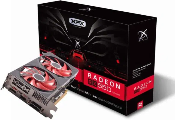 XFX Radeon RX 550-Best Budget Graphics Card