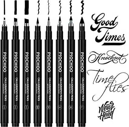  Piochoo Calligraphy Pens