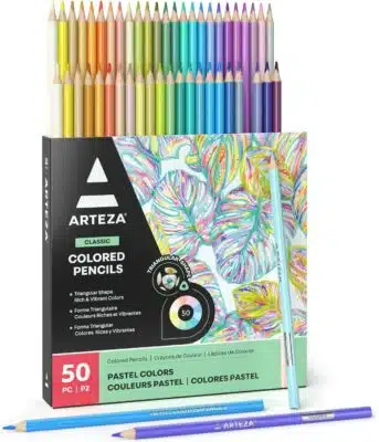 Arteza Pastel Pencils- Best pastel pencils