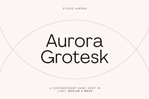 Aurora Grotesk – Sans Serif Font