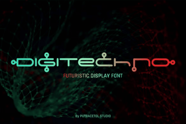 Digitechno Tech Font