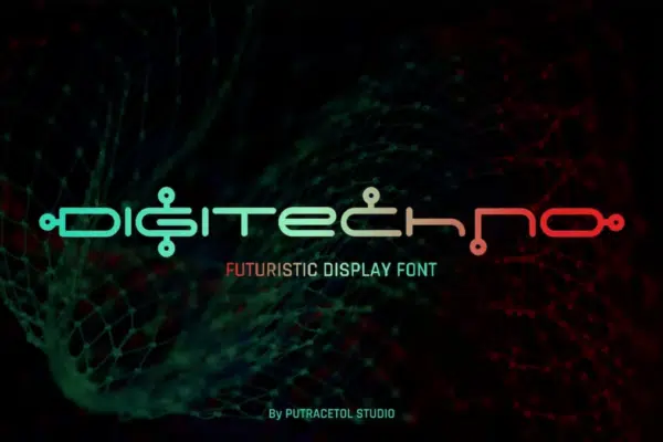 Digitechno Tech Font