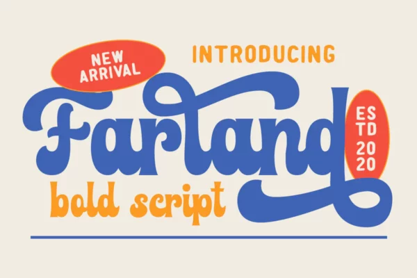 Farland - Bold Script Typeface