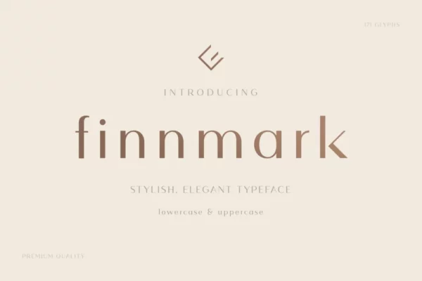 Finnmark – Elegant Sans Type