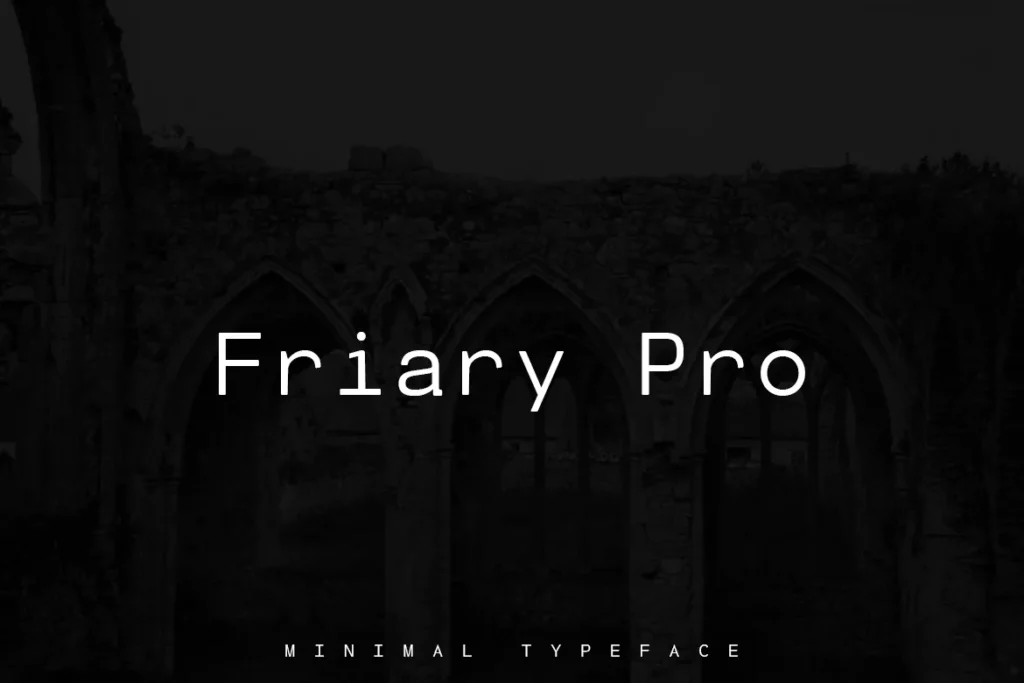 Friary Pro Typeface + Web Fonts