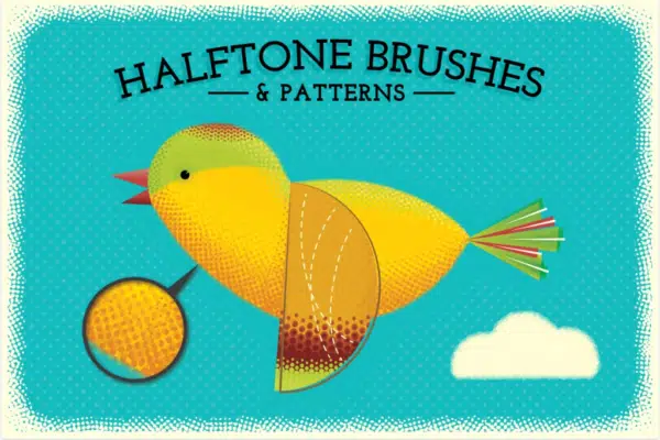 Halftone Brushes and Patterns