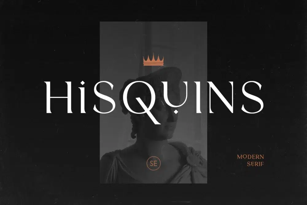 Hisquins – Minimalist & Modern Serif
