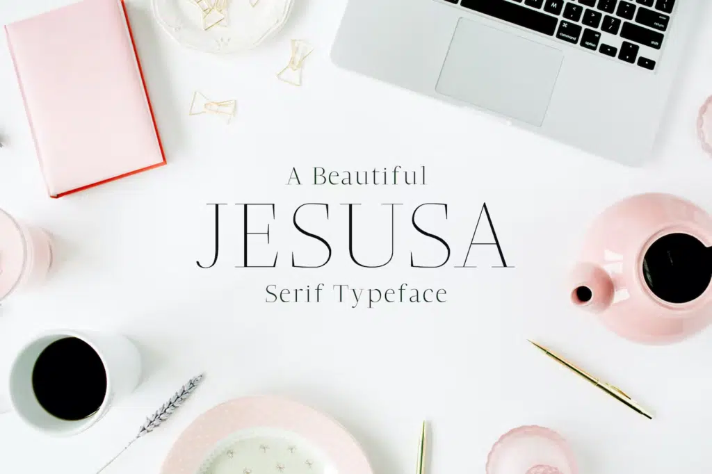 Jesusa Serif Font Family Pack