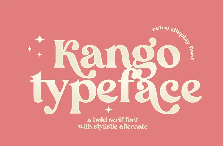 Kango Retro Font
