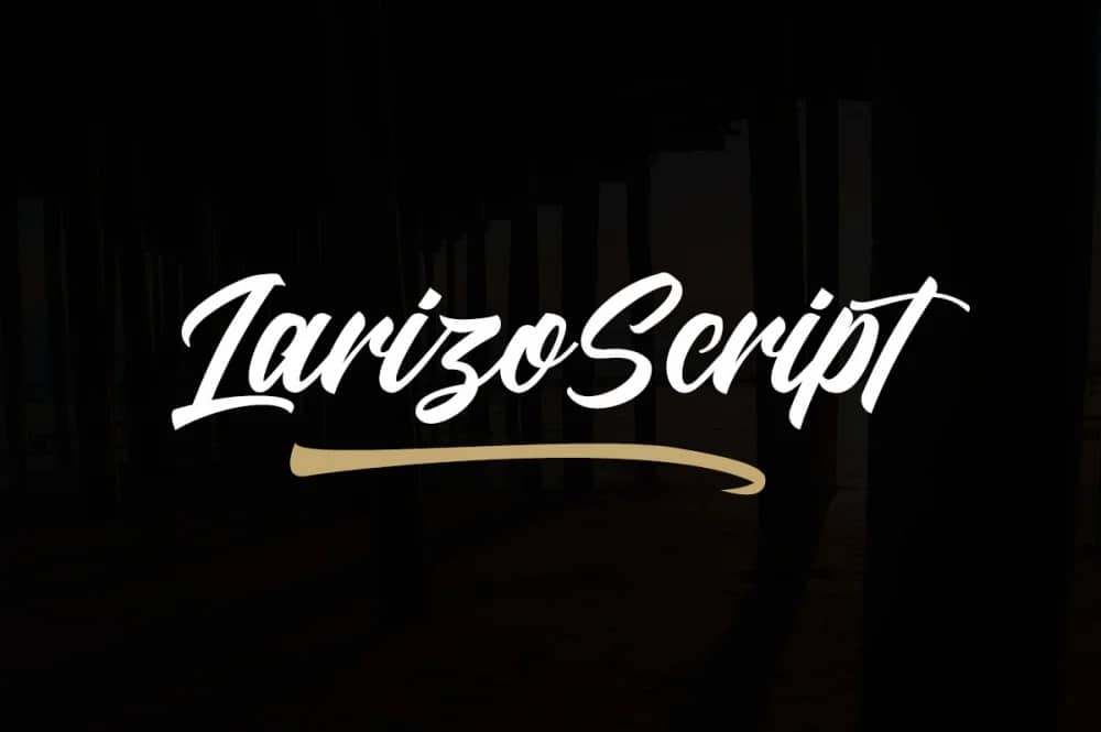 Larizo Script Font