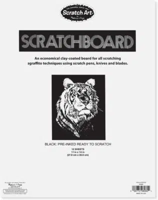 Melissa & Doug Scratch Art Scratchboard