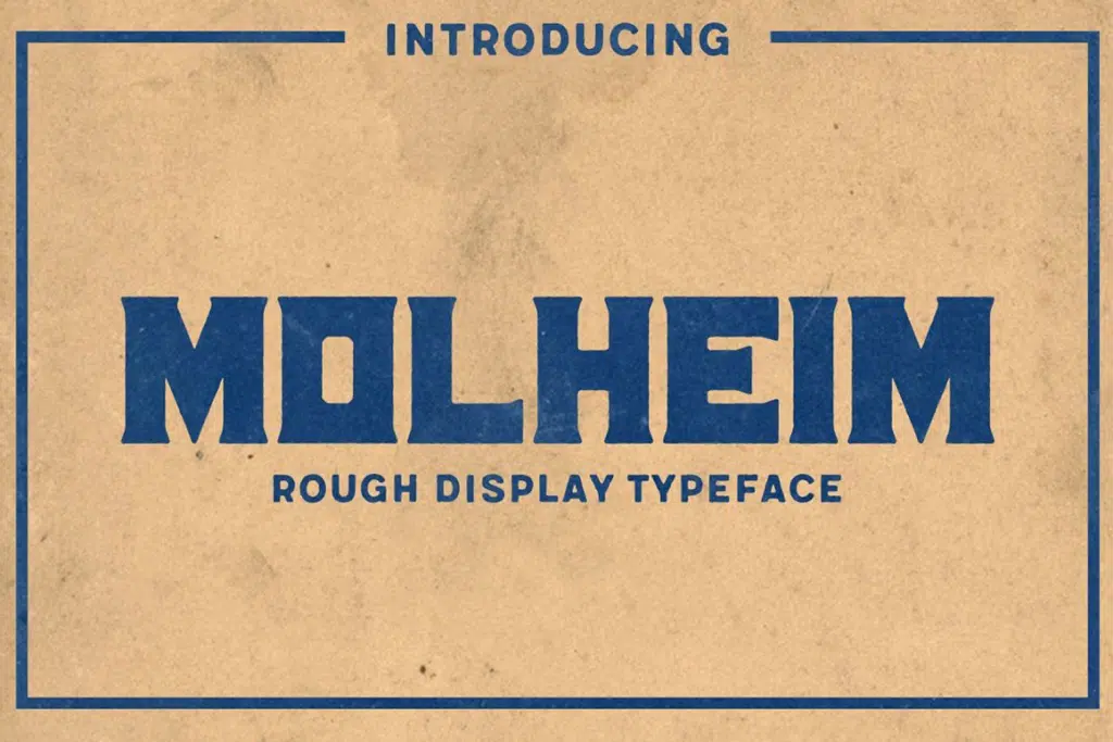 Molheim Typeface