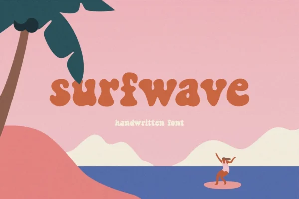 Surfwave – Handwritten Font