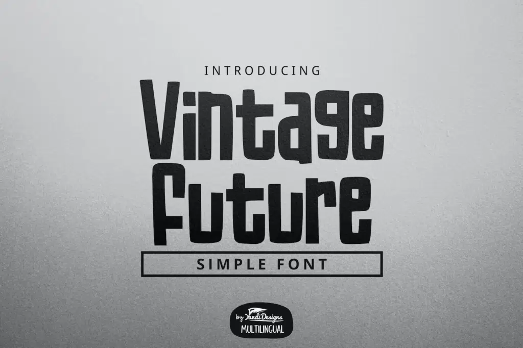 Vintage Future Font