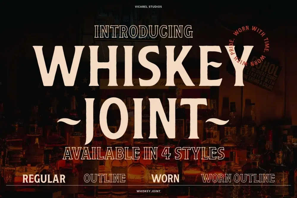 Best Whiskey Fonts