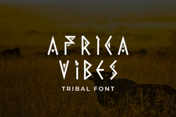 Africa Vibes Font Display