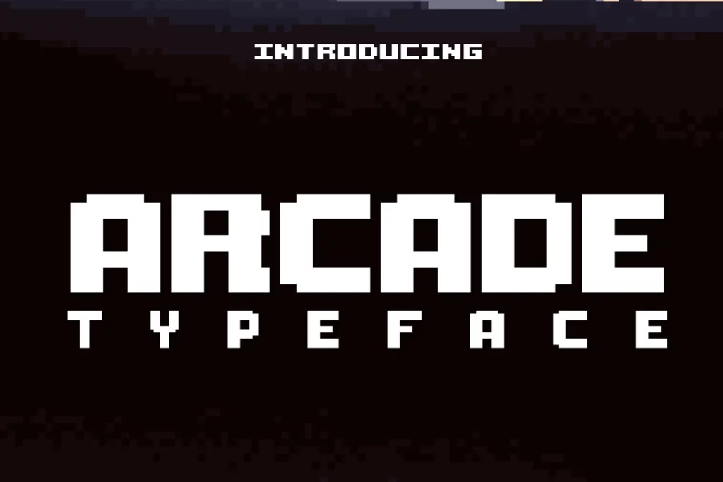 Arcade Typeface