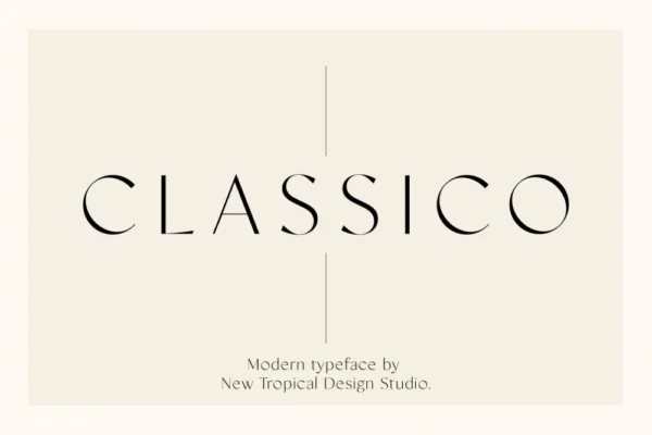 Classico – Modern Serif Font