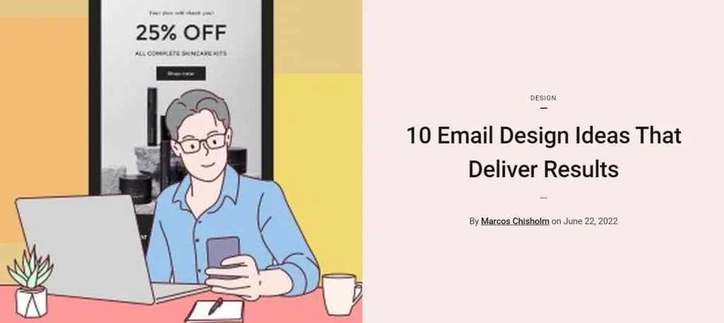 Email Design Ideas