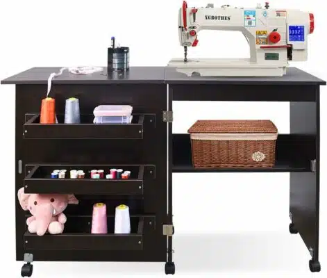 Folding Sewing Table Multipurpose Craft Station