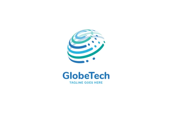 GlobeTech logo template