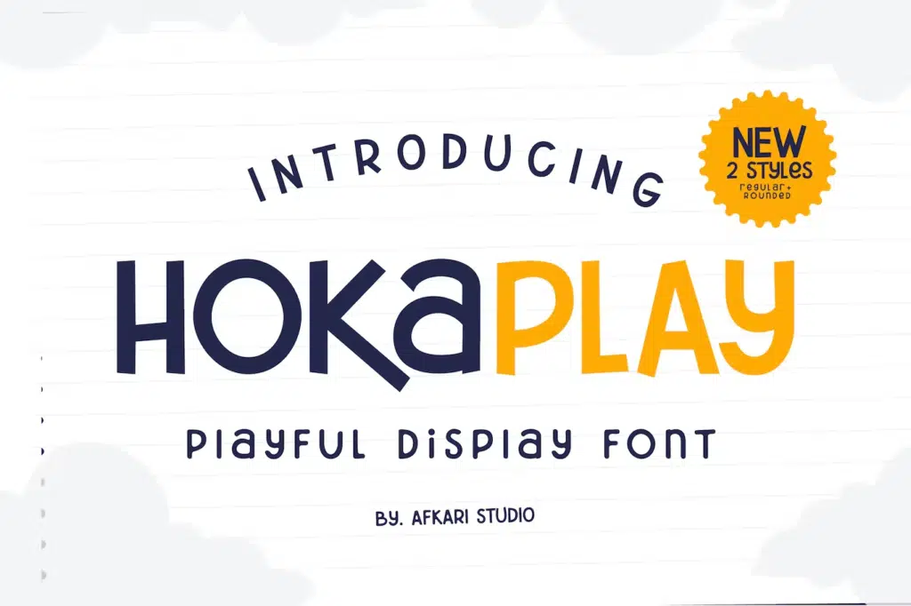 Hokaplay Playful Display Font