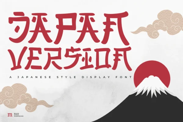 Japan Version | A Japanese Style Font