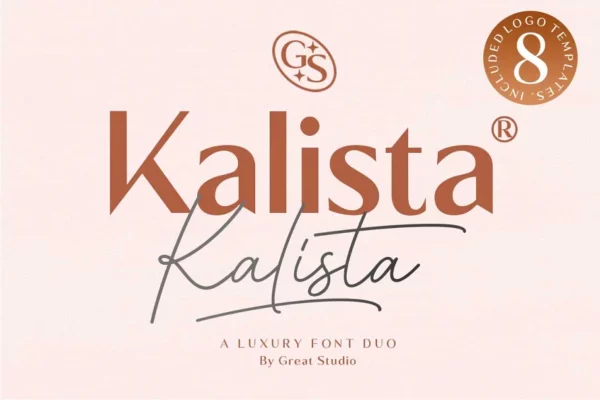 Kalista Font Duo + Logo