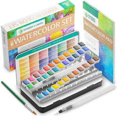 Norberg & Linden Watercolor Paint Set-best watercolor paints
