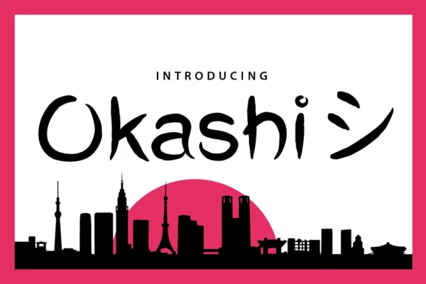 Okashi シ Typeface