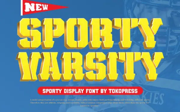 Sports Varsity Font
