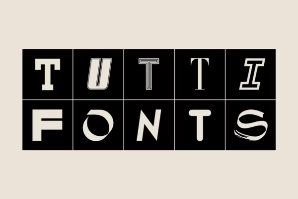 Tuttifonts – 23 Fonts Bundle