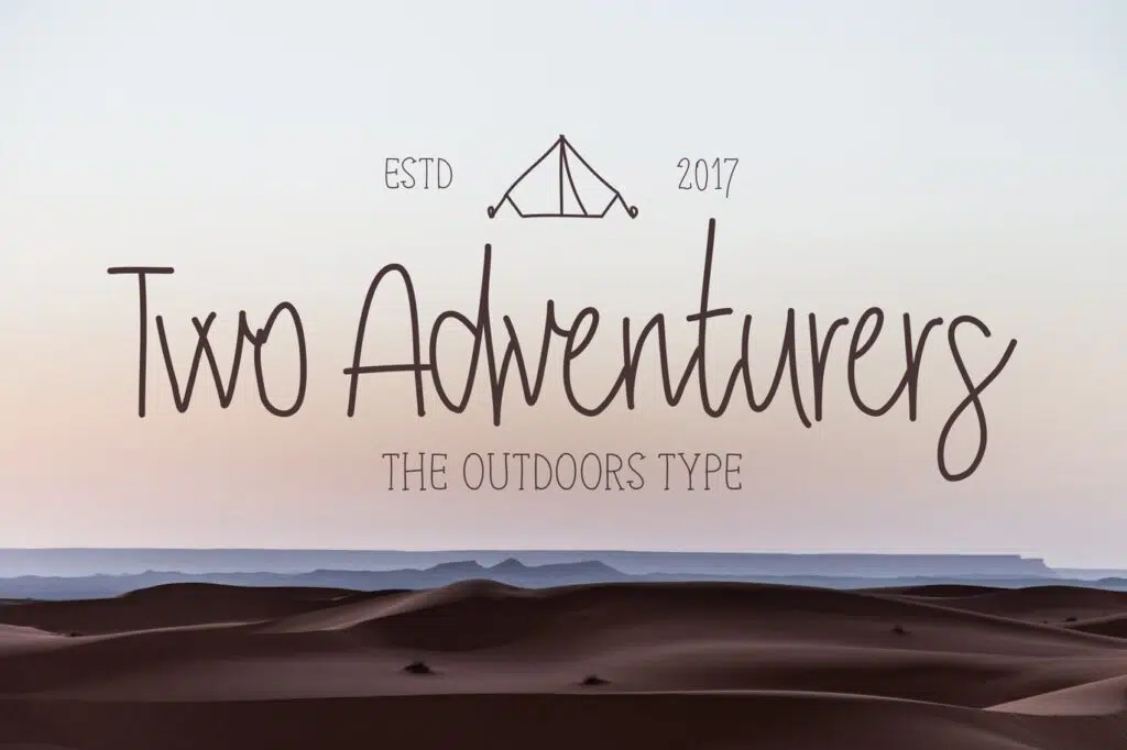 Two Adventurers Font