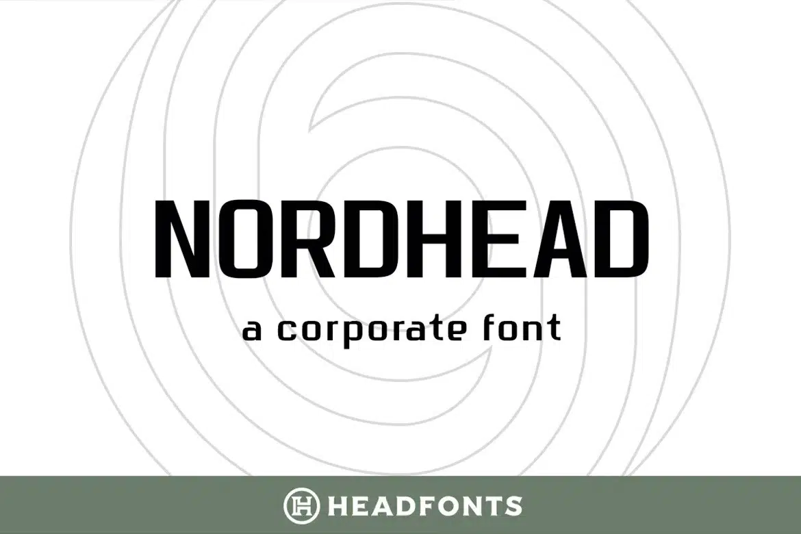 A corporate font for your designs