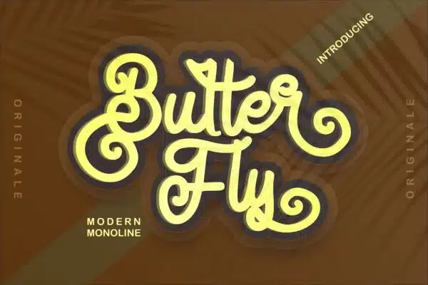 Butter Fly Modern Monoline