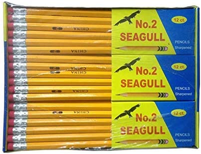 Pencils Pre-sharpened No. 2. Pens and Pencils for designers