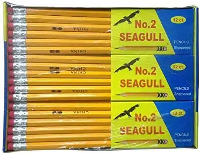 Pencils Pre-sharpened No. 2. Pens and Pencils for designers