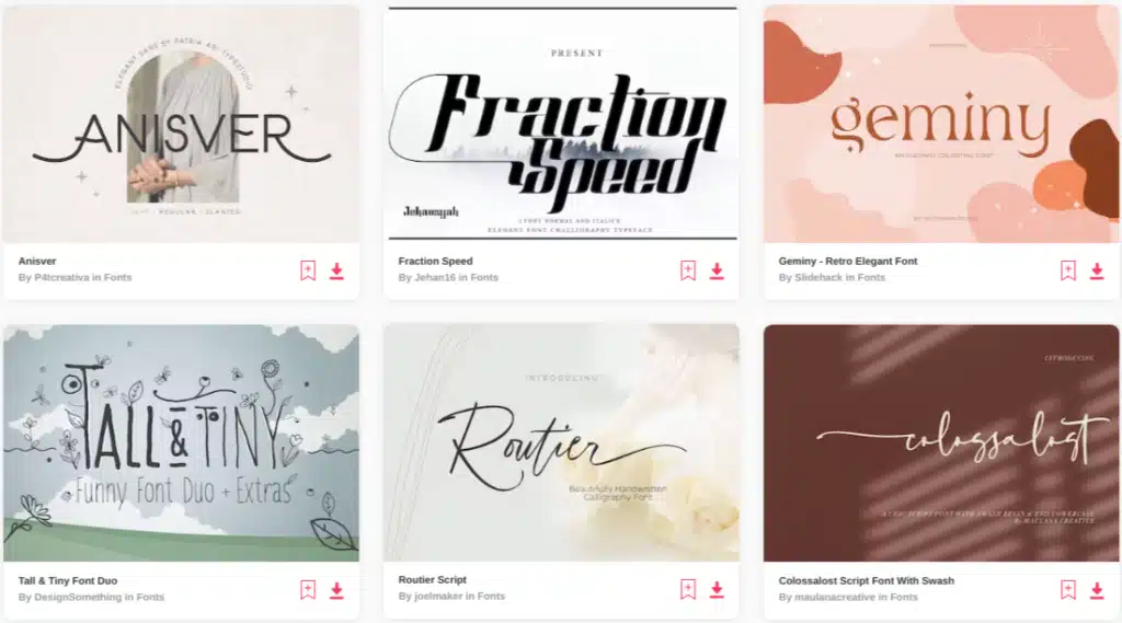 awesome fonts presentations