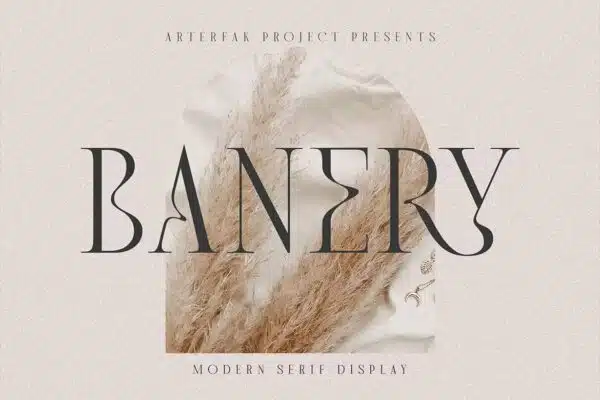 Banery- best fonts for logos