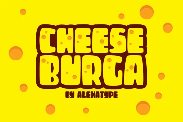 CHEESEBURGA - Chubby Cute Font