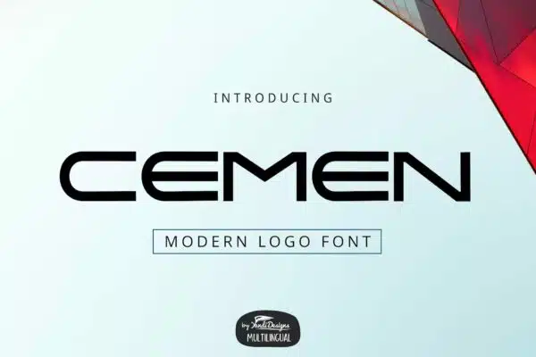 Cemen- best fonts for logos